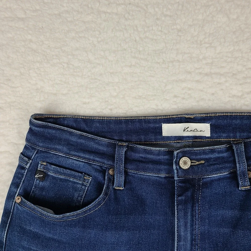 KanCan Jeans Womens 15/31 Blue Jovi Essentials High Rise Dark Wash KC11251D